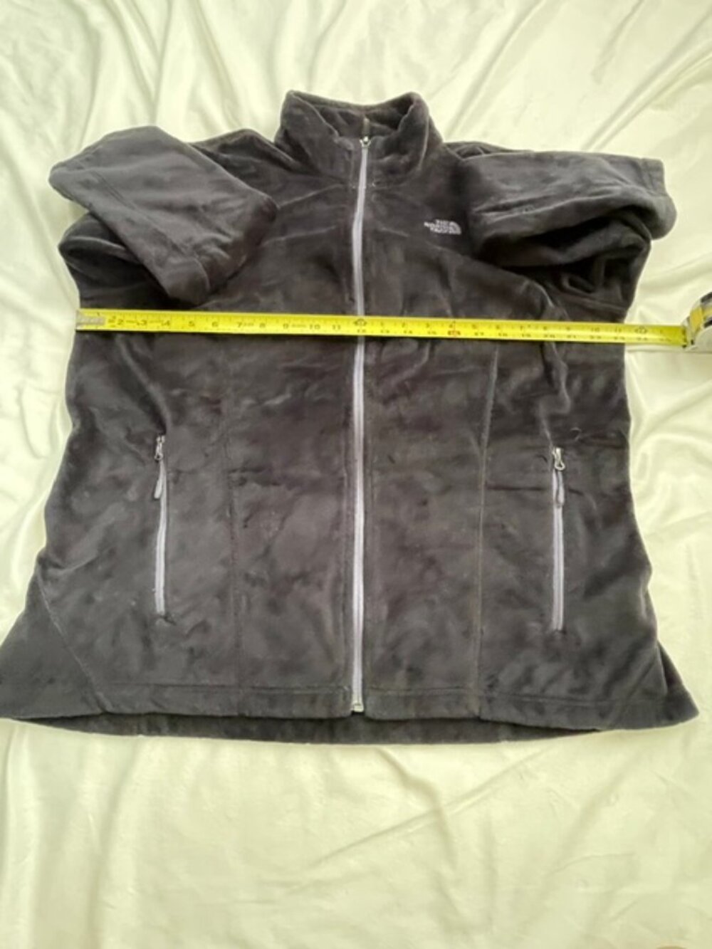 The North Face Women's Ositos Full-Zip Fleece Jacket, Black, Size XL - Picture 7 of 9